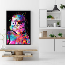 Load image into Gallery viewer, Movie Star Wars 30*40cm (canvas) full round drill diamond painting