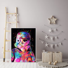 Load image into Gallery viewer, Movie Star Wars 30*40cm (canvas) full round drill diamond painting