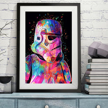 Load image into Gallery viewer, Movie Star Wars 30*40cm (canvas) full round drill diamond painting