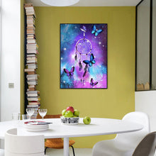 Load image into Gallery viewer, Gorgeous Dreamcatcher 30*40cm (canvas) full round drill diamond painting