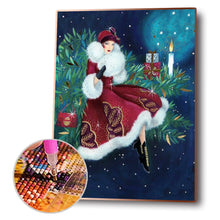 Load image into Gallery viewer, Fashion Lady 30*40cm (canvas) full round drill diamond painting