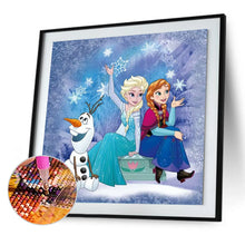 Load image into Gallery viewer, Cartoon Princesses 30*30cm (canvas) full round drill diamond painting