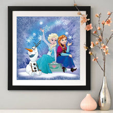 Load image into Gallery viewer, Cartoon Princesses 30*30cm (canvas) full round drill diamond painting