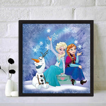 Load image into Gallery viewer, Cartoon Princesses 30*30cm (canvas) full round drill diamond painting