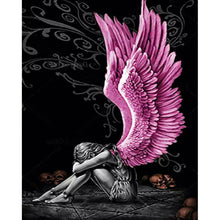 Load image into Gallery viewer, Angel Wings 30*40CM(canvas) full round drill diamond painting