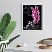 Load image into Gallery viewer, Angel Wings 30*40CM(canvas) full round drill diamond painting