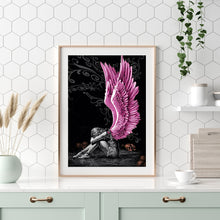 Load image into Gallery viewer, Angel Wings 30*40CM(canvas) full round drill diamond painting