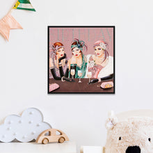 Load image into Gallery viewer, Noble Lady 30*30CM(canvas) full round drill diamond painting