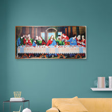 Load image into Gallery viewer, Diamond Painting - Partial Special Shaped - The Last Supper (40*80cm)