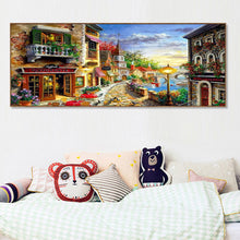 Load image into Gallery viewer, Diamond Painting - Full Round - Sunset street view (80*40CM)