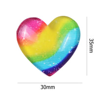 Load image into Gallery viewer, Magnetic Heart Shape Plastic Painting Locator Diamond Painting Tools