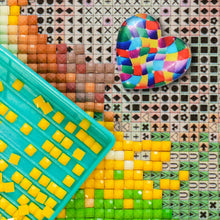 Load image into Gallery viewer, Magnetic Heart Shape Plastic Painting Locator Diamond Painting Tools