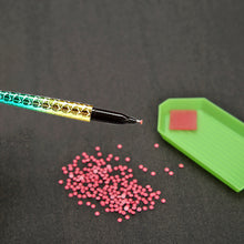 Load image into Gallery viewer, Point Drill Pen Diamond Painting DIY Fish Tail Rhinestone Craft Tool Red
