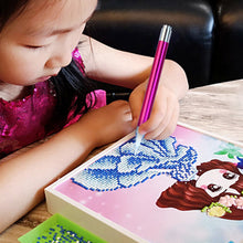 Load image into Gallery viewer, Battery Powered Lighted Point Drill Pen Diamond Painting DIY Tools Rose