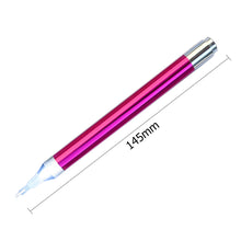 Load image into Gallery viewer, Battery Powered Lighted Point Drill Pen Diamond Painting DIY Tools Rose