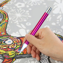 Load image into Gallery viewer, Battery Powered Lighted Point Drill Pen Diamond Painting DIY Tools Rose