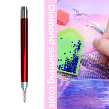 Load image into Gallery viewer, 5D DIY Diamond Painting Luminous Pen Embroidery Nail Art Craft Tool (Blue)