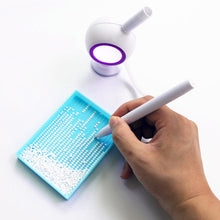 Load image into Gallery viewer, Diamond Painting Drawing LED Light Point Drill Pen for DIY Craft (Purple)