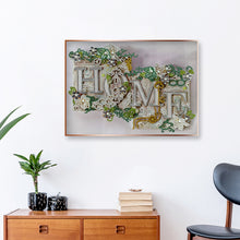 Load image into Gallery viewer, Word 40*30cm(canvas) beautiful special shaped drill diamond painting