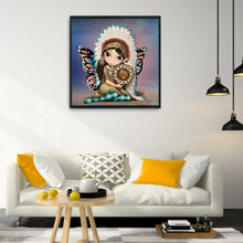 Load image into Gallery viewer, Big Eyes Elf 30*30cm(canvas) full round drill diamond painting
