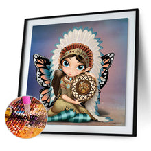 Load image into Gallery viewer, Big Eyes Elf 30*30cm(canvas) full round drill diamond painting