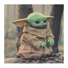 Load image into Gallery viewer, Cartoon Yoda 30*30cm(canvas) full round drill diamond painting