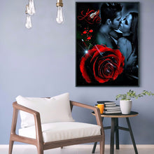 Load image into Gallery viewer, Rose Lover 30*40cm(canvas) full round drill diamond painting