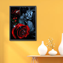 Load image into Gallery viewer, Rose Lover 30*40cm(canvas) full round drill diamond painting