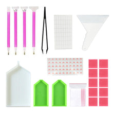 Load image into Gallery viewer, Diamond Painting Tools Set Tweezer Drill Pen Rhinestone Picture Tools Kit
