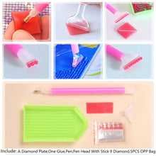 Load image into Gallery viewer, Diamond Painting Tools Set Tweezer Drill Pen Rhinestone Picture Tools Kit