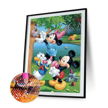 Load image into Gallery viewer, Mouse Disney Cartoon Gift 30*40cm(canvas) full round drill diamond painting
