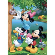 Load image into Gallery viewer, Mouse Disney Cartoon Gift 30*40cm(canvas) full round drill diamond painting
