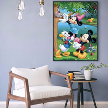 Load image into Gallery viewer, Mouse Disney Cartoon Gift 30*40cm(canvas) full round drill diamond painting