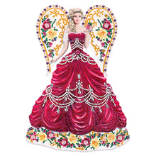 Load image into Gallery viewer, Diamond Painting - Partial Special Shaped - Wing dress ladies (30*40cm)