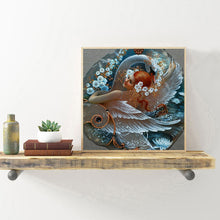 Load image into Gallery viewer, Swan Girl 30*30cm(canvas) full round drill diamond painting