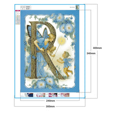 Load image into Gallery viewer, Butterfly Fairy 30*40cm(Canvas) Beautiful Special Shaped Drill Diamond Painting