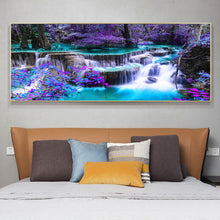 Load image into Gallery viewer, Diamond Painting - Full Square - Mountain Fall (90*40cm)