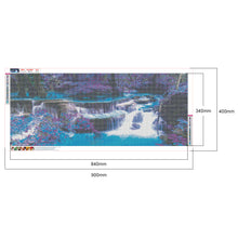 Load image into Gallery viewer, Diamond Painting - Full Square - Mountain Fall (90*40cm)