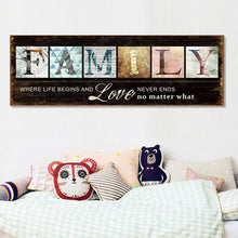 Load image into Gallery viewer, Diamond Painting - Full Square - Family (80*30cm)