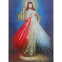 Load image into Gallery viewer, Diamond Painting - Partial Special Shaped - Jesus (30*40cm)
