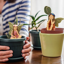 Load image into Gallery viewer, Mini Fairy Figurines Elf Set Resin Miniatures Garden Landscape Decoration