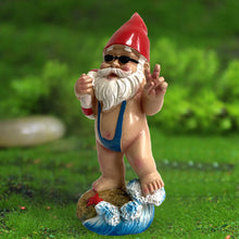 Load image into Gallery viewer, 3D Swimming Dwarf Sculpture Garden Gnome Resin Doll Figurines Decoration