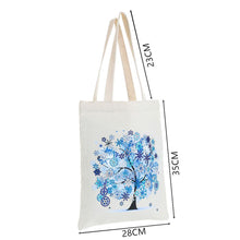 Load image into Gallery viewer, Diy Diamond Painting Handbag Reusable Shoulder Shopping Tote (Bb004 Winter)