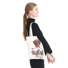 Load image into Gallery viewer, Diy Diamond Painting Handbag Reusable Shoulder Shopping Tote (Bb005 Woman)