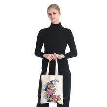 Load image into Gallery viewer, Diy Diamond Painting Handbag Reusable Shoulder Shopping Tote (Bb007 Flower)
