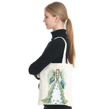 Load image into Gallery viewer, Diy Diamond Painting Handbag Reusable Shopping Tote (Bb001 Lady Angel)