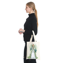 Load image into Gallery viewer, Diy Diamond Painting Handbag Reusable Shopping Tote (Bb001 Lady Angel)