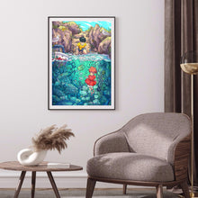 Load image into Gallery viewer, Cartoon Kids 30*40cm(canvas) full round drill diamond painting