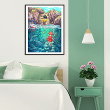 Load image into Gallery viewer, Cartoon Kids 30*40cm(canvas) full round drill diamond painting