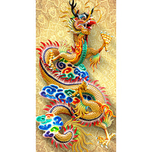 Load image into Gallery viewer, Diamond Painting - Full Round - Dragon (40*80cm)
